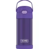 Thermos FUNtainer Stainless Steel Vacuum Insulated Water Bottle, 12 oz., Purple (THRF4100PU6)