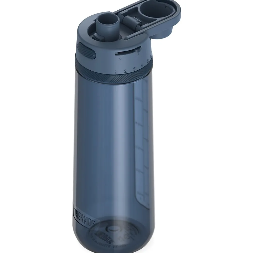 Thermos Guardian Plastic Vacuum Insulated Water Bottle, 24 oz., Lake Blue (THRTP4329DB6)