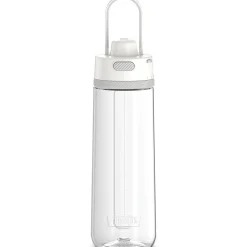 Thermos Guardian Plastic Vacuum Insulated Water Bottle, 24 oz., Sleet White (THRTP4329CL6)