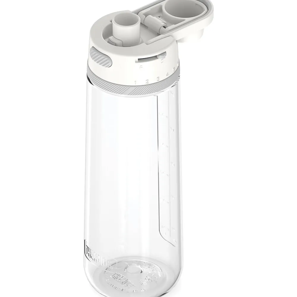 Thermos Guardian Plastic Vacuum Insulated Water Bottle, 24 oz., Sleet White (THRTP4329CL6)