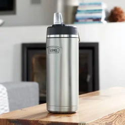 Thermos Icon Stainless Steel Vacuum Insulated Water Bottle, 32 oz., Matte Stainless Steel, (THRIS2332MS4)