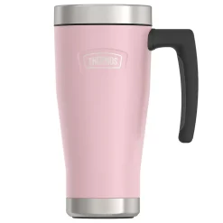 Icon Stainless Steel Travel Mug, 16 oz., Sunset Pink, (THRIS1002SP4)<Thermos Discount