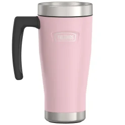 Icon Stainless Steel Travel Mug, 16 oz., Sunset Pink, (THRIS1002SP4)<Thermos Discount