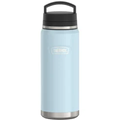 Thermos Icon Stainless Steel Vacuum Insulated Dual Temperature Beverage Bottle, 40 oz., Glacier (IS2112GC4)