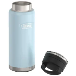 Thermos Icon Stainless Steel Vacuum Insulated Dual Temperature Beverage Bottle, 40 oz., Glacier (IS2112GC4)