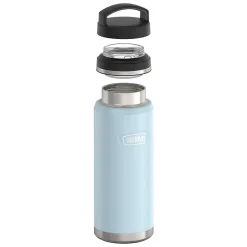 Thermos Icon Stainless Steel Vacuum Insulated Dual Temperature Beverage Bottle, 40 oz., Glacier (IS2112GC4)