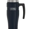 King Stainless Steel Vacuum Insulated Travel Mug, 16 oz., Midnight Blue (THRSK1000MDB4)<Thermos Sale