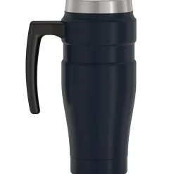 King Stainless Steel Vacuum Insulated Travel Mug, 16 oz., Midnight Blue (THRSK1000MDB4)<Thermos Sale