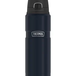 King Stainless Steel Vacuum Insulated Travel Mug, 24 oz., Midnight Blue (THRSK4000MDB4)<Thermos Online