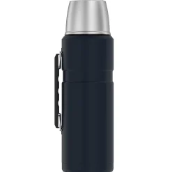 2-Liter Stainless King Vacuum-Insulated Stainless Steel Beverage Bottle, Matte Blue (SK2020MDB4)<Thermos Outlet