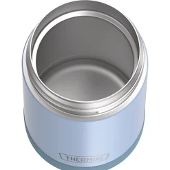 Lunch Totes & Water Bottles|Thermos 16-Ounce FUNtainer Vacuum-Insulated Stainless Steel Food Jar with Folding Spoon, Denim Blue (F31101DB6)