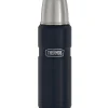 16-Ounce Stainless King Vacuum-Insulated Stainless Steel Compact Bottle, Midnight Blue (SK2000MDB4)<Thermos Hot