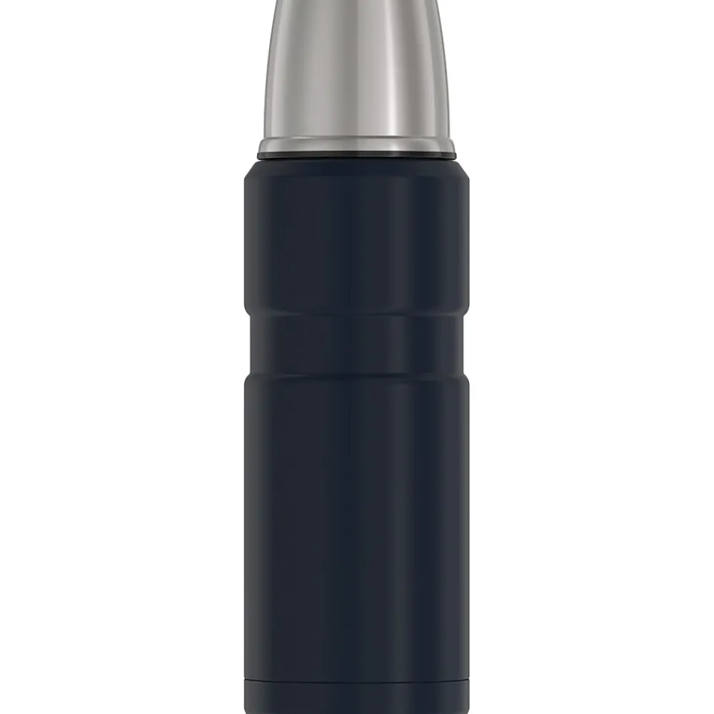 16-Ounce Stainless King Vacuum-Insulated Stainless Steel Compact Bottle, Midnight Blue (SK2000MDB4)<Thermos Hot