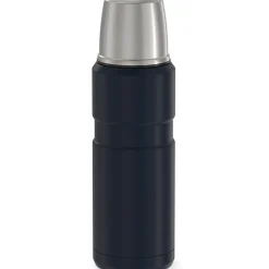 16-Ounce Stainless King Vacuum-Insulated Stainless Steel Compact Bottle, Midnight Blue (SK2000MDB4)<Thermos Hot