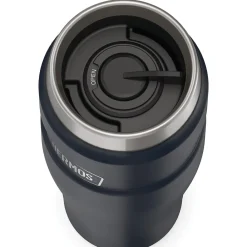 16-Ounce Stainless King Vacuum-Insulated Stainless Steel Travel Tumbler, Midnight Blue (SK1005MDB4)<Thermos Outlet