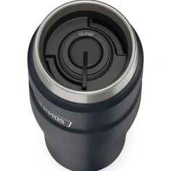 16-Ounce Stainless King Vacuum-Insulated Stainless Steel Travel Tumbler, Midnight Blue (SK1005MDB4)<Thermos Outlet