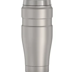 16-Ounce Stainless King Vacuum-Insulated Stainless Steel Travel Tumbler, Matte Steel (SK1005MSTRI4)<Thermos Hot