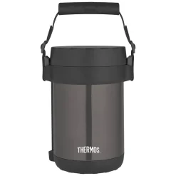 Lunch Totes & Water Bottles|Thermos Vacuum-Insulated All-in-1 Meal Carrier, Stainless Steel (JBG1800SM4)