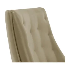 Office Chairs*Thomasville Furniture Brooks Ergonomic Bonded Leather Swivel Executive Chair, Taupe (51493-TP)