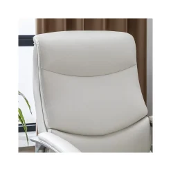 Ergonomic Chairs*Thomasville Furniture Josephine Ergonomic Bonded Leather Swivel Manager Chair, Beige (60071-CRM) Cream