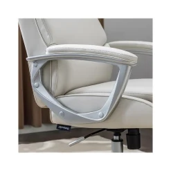 Ergonomic Chairs*Thomasville Furniture Josephine Ergonomic Bonded Leather Swivel Manager Chair, Beige (60071-CRM) Cream