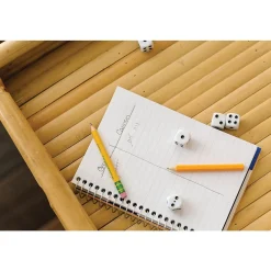 Pencils|Ticonderoga Golf Pre-Sharpened Wooden Pencil, 2.2mm, #2 Medium Lead, 72/Pack (13472)