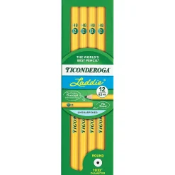 Pencils|Ticonderoga Laddie Wooden Pencil, #2 Soft Lead, Dozen (X13040)