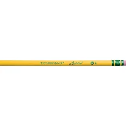 Pencils|Ticonderoga Laddie Wooden Pencil, #2 Soft Lead, Dozen (X13304X)