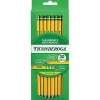Pencils|Ticonderoga Pre-Sharpened Wooden Pencil, 2.2mm, #2 Soft Lead, 30/Pack (X13830X)