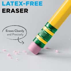 Pencils|Ticonderoga The World's Best Pencil Wooden Pencil, 2.2mm, #2 Soft Lead, Dozen (X13882X)