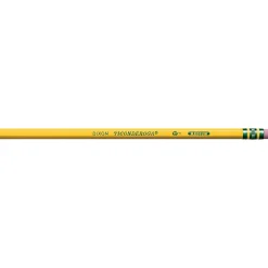 Pencils|Ticonderoga The World's Best Pencil Wooden Pencil, 2.2mm, #2.5 Medium Lead, Dozen (X13885X)