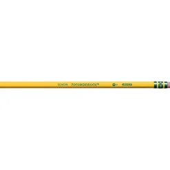 Pencils|Ticonderoga The World's Best Pencil Wooden Pencil, 2.2mm, #3 Hard Lead, Dozen (X13883X)