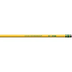 Pencils|Ticonderoga The World's Best Pencil Wooden Pencil, 2.2mm, #2 Soft Lead, 2 Dozen (X13924X)