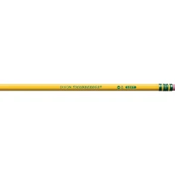 Pencils|Ticonderoga The World's Best Pencil Wooden Pencil, 2.2mm, #2 Soft Lead, 96/Pack (13872/13882)
