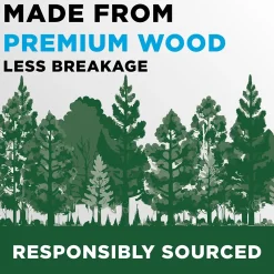 Pencils|Ticonderoga The World's Best Pencil Wooden Pencil, 2.2mm, #2 Soft Lead, 96/Pack (13872/13882)