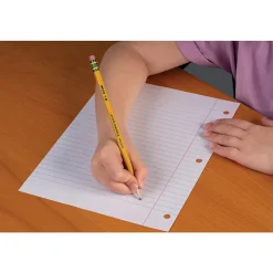 Pencils|Ticonderoga The World's Best Pencil Wooden Pencil, 2.2mm, #2 Soft Lead, 96/Pack (13872/13882)