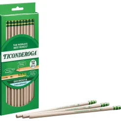 Pencils|Ticonderoga Wooden Pencil, #2 Soft Lead, Dozen (X96212X)