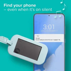 Slim Bluetooth Tracker, Black (RE-41001)<Tile by Life360