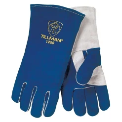 Tillman ™ Cotton Welding Gloves, Blue, Large (1250)