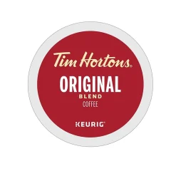 Tim Hortons Original Blend Arabica Coffee Keurig® K-Cup® Pods, Medium Roast, 24/Box (063209112813)