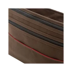 Sheridan Nylon Contemporary Messenger Bag, Dark Brown (TK-4346Z-WN DBR)<Token Outlet