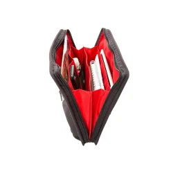 Woodlawn Nylon Padfolio with Zipper Closure, Navy (TK-155-WN NVY)<Token Clearance