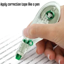 Correction & White-Out|Tombow MONO Hybrid Style Correction Tape, White, 10/Pack (68721)