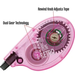 Correction & White-Out|Tombow MONO Retro Correction Tape, White, 10/Pack (68723)