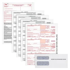 Tax Forms*TOPS 2024 1099-NEC Tax Form Kit with Envelopes, 4-Part, 100 Forms/Pack (LNEC4KIT-S)