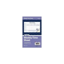 Hr Forms*TOPS ™ Carbonless Weekly Time Sheet, 2-Part, 100/Pack (NC9507)