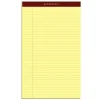Notepads|TOPS Docket Gold Notepads, 8.5" x 14", Canary, 50 Sheets/Pad, 12 Pads/Pack (63980)