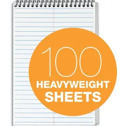 Notepads|TOPS Docket Gold Steno Pad, 6