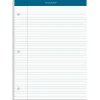 Notepads|TOPS Double Docket Notepad, 8.5" x 11.75", College, White, 100 Sheets/Pad (TOP 63384)