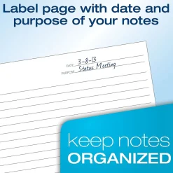 Notepads|TOPS ® FocusNotes® Notepad, 5" x 8", White, 50 Sheets/Pad (77153)